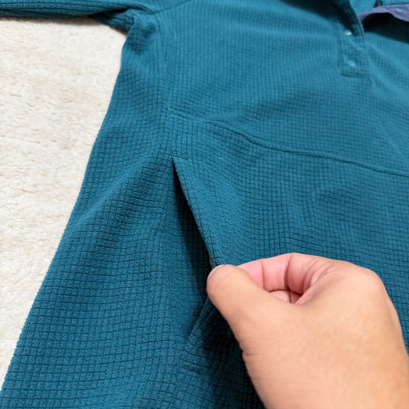 Outdoor Research Sweater Trail Mix Snap Pullover Waffle Fleece Adult Small - Picture 5 of 9